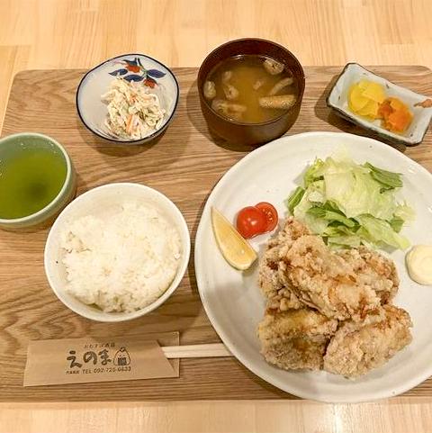 おむすび酒場えのま 藤崎駅前店 えのま特製からあげ定食