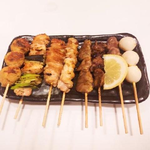 やきとり酒場 鳥笑 やきとり八種盛