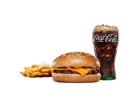 バーガーキング 相模原横山 チーズバーガーセット