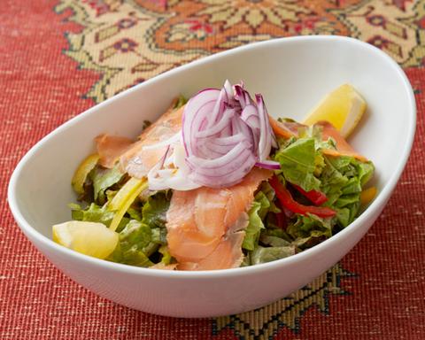 ケバブ屋台★TADIM★kebab shop サーモンサラダSalmon Salad