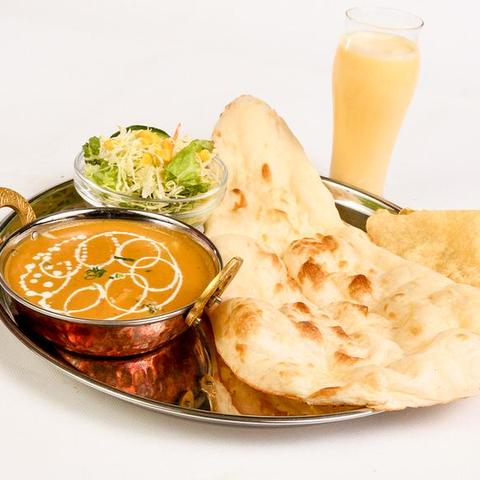 アジアンレストランマウンテン 浦安店 お好みカレー1種類セット 1curry set