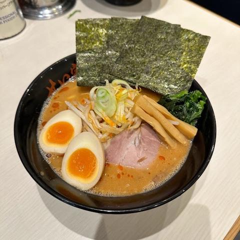 せい家 大山店 3点盛り味噌ラーメン 大盛