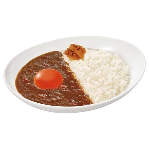 なか卯 新宿職安通り店 和風こだわり卵カレー Japanese-Style Minced Chicken Curry w/Raw Egg
