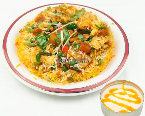 ニキタインド料理 ベジタブルビリヤニ/Vegetable Biryani