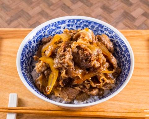 うどんと丼のぶん福 牛丼