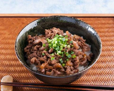 ぶっかけうどん 小太郎 牛丼(ネギ)