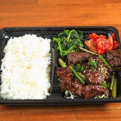 蒲田焼肉 東京BeeN 関内店 ハラミ弁当(ハラミ100g) Skirt Steak Bento Box