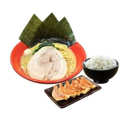 横浜家系ラーメン赤家 白楽店 餃子セット
