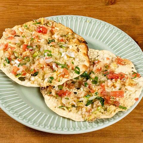 George Garden India Royal Asian cuisine Halal Cafe 川口店 MASALA PAPAD マサラパパド