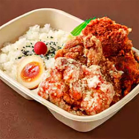 五穀みそらーめん 味噌屋 蔵之介 八王子みなみ野店 蔵之介の三色入りでっから弁当