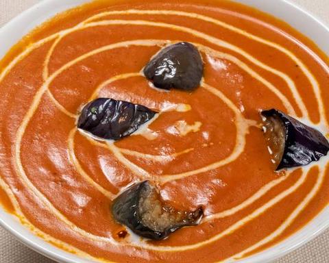 ナマステ豊平店 ナスキーマカレー Eggplant Keema Curry
