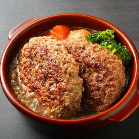 絶品スープで味わうハンバーグの店「スープdeバーグ」 Wスパイスカレーdeバーグ