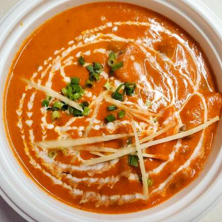 yabin 高田店 Chicken tikka masala 当店一番人気のチキンカレー