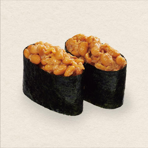 回転寿司みさき イオン板橋SC店 納豆軍艦
