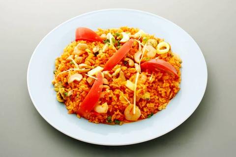 インド料理神奈川カレーハウス シーフード ビリヤニ・Seafood Biryani