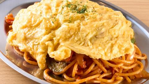 スパゲティの店『神田ナポリタン』 白山店 オム＆ナポリタン Omelette Napolitan