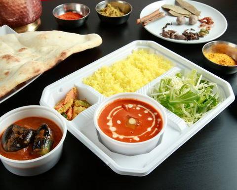 インド・ネパール料理GANDHIJI 2種類カレーセット 2 Curry Set