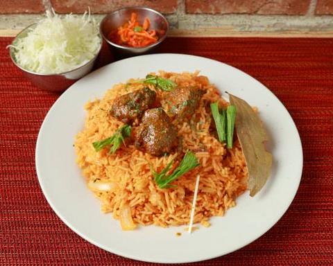 インドカレーダルビッシュ マトンビリヤニ Lamb Biryani