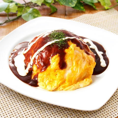デリズ京急鶴見店 【デミ】オムライス≪4288≫