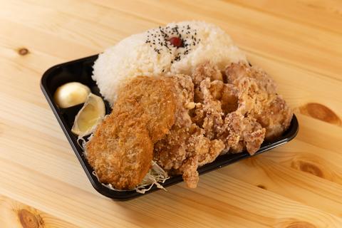デカ盛り弁当 はるき 平岸店【唐揚げ弁当屋】 1キロからあげ＆ヒレカツ弁当