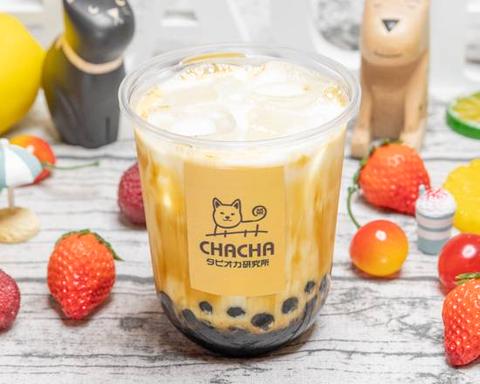 CHACHAタピオカ研究所 沖縄黒糖タピオカラテ Okinawa Brown Sugar Tapioca Latte