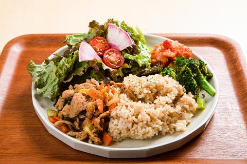 美腸活カフェ L for You(エルフォーユー) 美腸ランチホックス(meat)