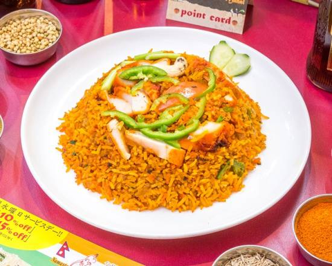 NAMASTE GANESH MAHAL チキンビリヤニ Chicken Biryani