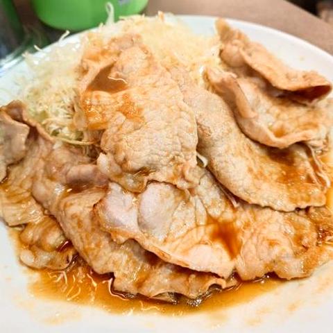長崎ちゃんぽん しょうが焼き定食