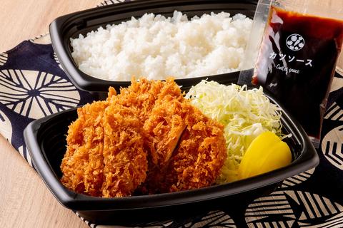 とりめし かえで食堂 葛西店 ソース鶏かつ弁当