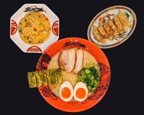 ラー麺ずんどう屋 守口南寺方店 味玉らーめん＆チャーハン＆餃子6コセット