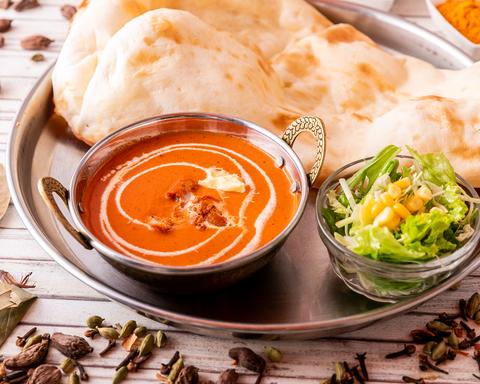 アジアンレストランマウンテン葛西店 シングルカレーセットSingle curry set