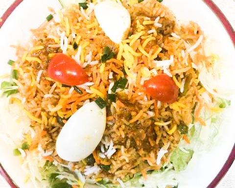 インディアン アンド バー エベレスト Indian ＆ Bar EVEREST マトンビリヤニ Mutton biryani