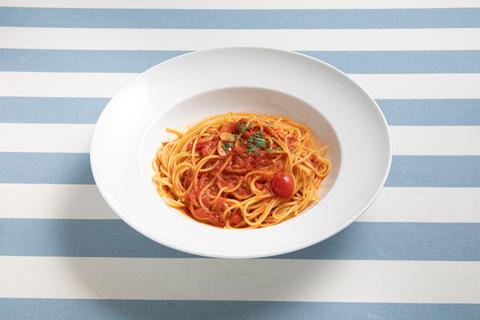 ピッツェリア マルデナポリ 大泉学園店 トマトとガーリックののスパゲッティ
