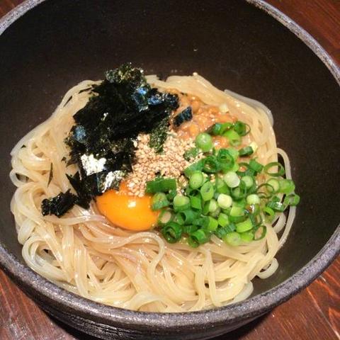 深山 三宮店 納豆冷麺