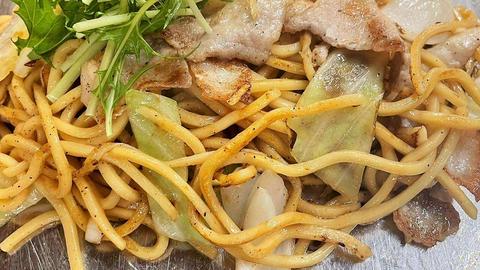 さくら粉 塩ガーリック焼そば