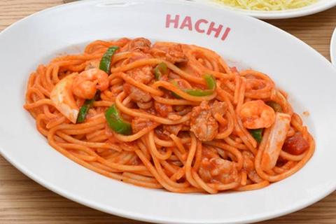 【洋食】レストランHACHI一番町店 since1979<ナポリタン/オムライス> 日本一のナポリタン