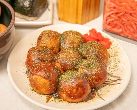 うどん たこ焼き いちばん 【いちばんオススメ】たこ焼き8個入り Takoyaki (Includes 8)