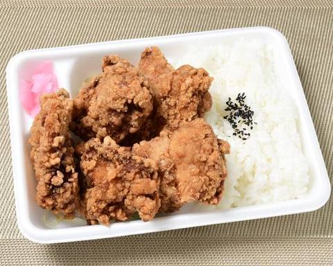 から揚げ専門店 ガツ唐 鶴間店 唐揚げ弁当 塩(唐揚げ5貫)