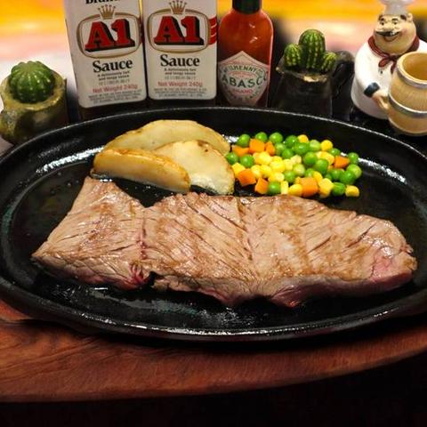 サウザンステーキ 栄町店 サウザンステーキ弁当(サラダ.スープ付) 130g