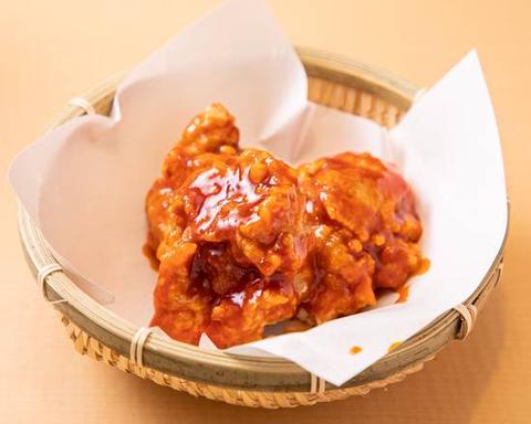 唐揚げ専門 鶏力 西宮今津店 ヤンニョム唐揚げ(3個入り) Korean Spice Fried Chicken (3 Pieces)
