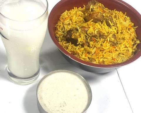 エバーグリーン アジアン ダイニング チキンビリヤニ chicken biriyani