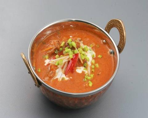 アジアンレストランプージャ マトンマサラカレー Mutton Masala Curry