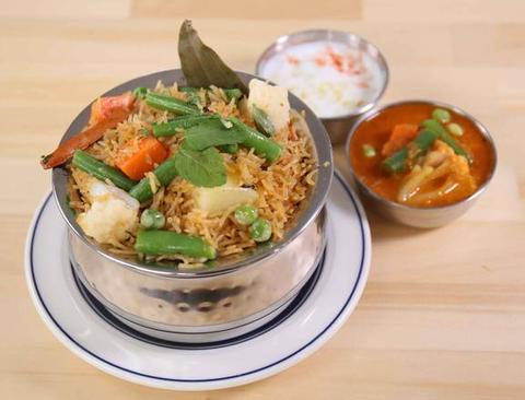 南インドレストランMARUDHU 野菜ビリヤニ/Vegetable Biryani
