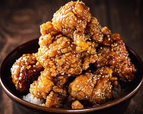 悪魔からあげ 鶏バカ食堂 早稲田店 【まずはコレたれ漬】 悪魔のから揚げ丼