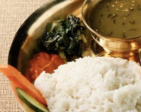 カスタマン 豆カレーセット dal Curry