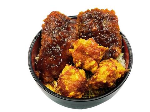 九州鳥若丸 ヤマダデンキTeccLIFESELECT店 唐揚げモモカツ丼