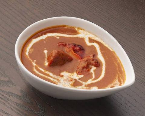 うまんぱりわる 東中野店 バターチキンカレーセット(Butter Chicken Curry)
