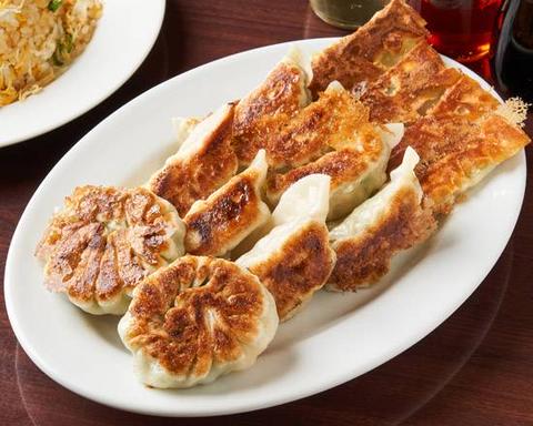 藤井屋餃子専門店 餃子全品盛り Assorted All Gyoza Dumplings Platter