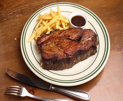 マロリーポークステーキ 川崎 ラ チッタ デッラ店 ボストンバックステーキ 450g