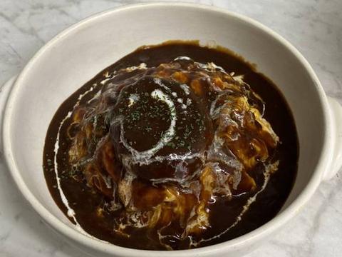 煉瓦かふぇ デミハヤシ ハンバーグオムライス